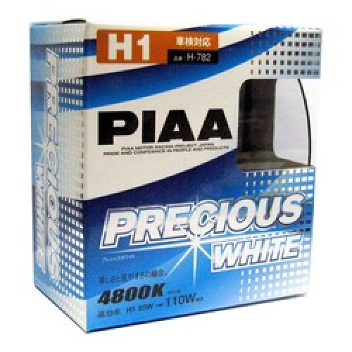 Автолампы PIAA Precious White H1 4800K комплект 2шт